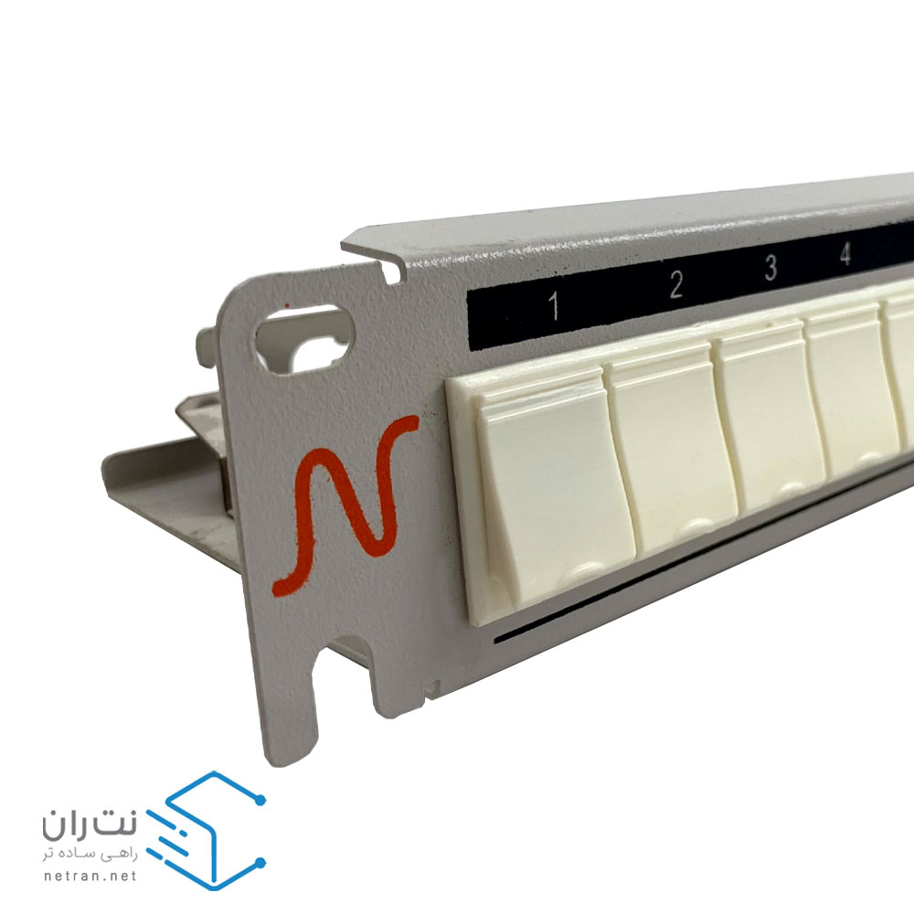 پچ پنل نگزنس 24 پورت Cat6 UTP به همراه 24 عدد کیستون-4